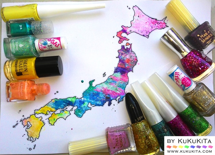 Drawing World Map Art Japan