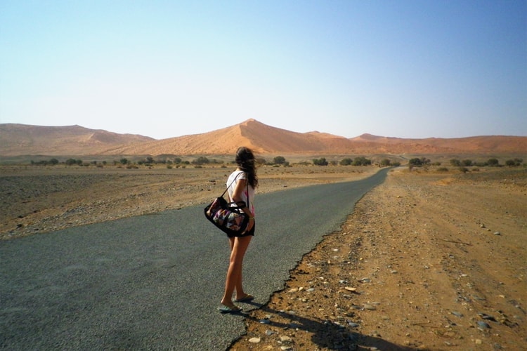 Road trip in Namibia